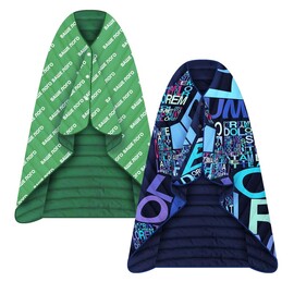 Плед-пончо Blanket Print на заказ