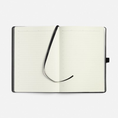 Ежедневник Peel Flex, недатированный, черный