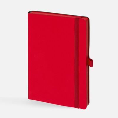 Ежедневник Peel Flex, недатированный, красный