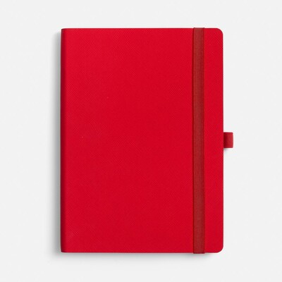 Ежедневник Peel Flex, недатированный, красный