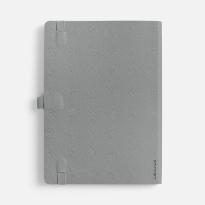 Ежедневник Peel Flex, недатированный, серый