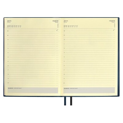 Ежедневник Avila, недатированный, синий