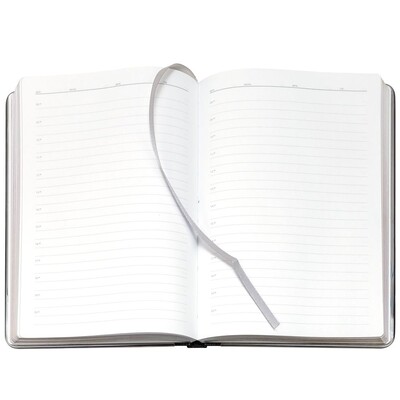 Ежедневник Frame Metal, недатированный, серый