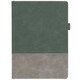 Ежедневник Horizon, недатированный, серый с зеленым