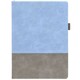 Ежедневник Horizon, недатированный, серый с голубым
