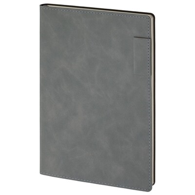 Ежедневник Lable Touch, недатированный, темно-серый