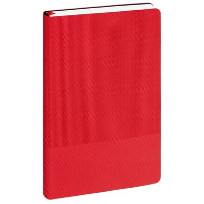 Ежедневник Knit, недатированный, красный