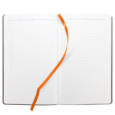 Ежедневник Knit, недатированный, оранжевый