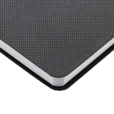 Ежедневник Knit, недатированный, темно-серый