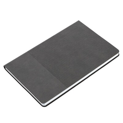 Ежедневник Knit, недатированный, темно-серый