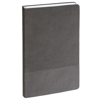 Ежедневник Knit, недатированный, темно-серый