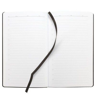 Ежедневник Knit, недатированный, черный