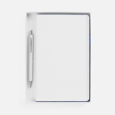 Набор White Shall, бело-синий