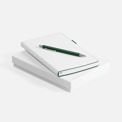 Набор White Shall, бело-зеленый