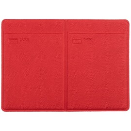 Обложка для автодокументов Devon Light, красная