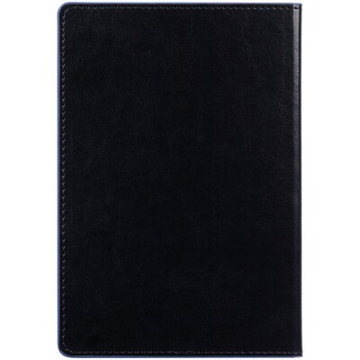 Ежедневник Alanis, недатированный, черный с синим