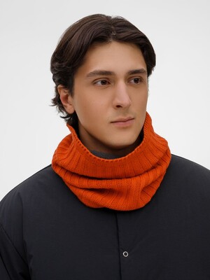 Снуд ComFleece, темно-оранжевый (кирпичный)